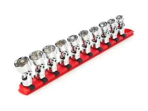 MAXIGEAR 10PCS FLEX HEAD SOCKET 3/8" SQUARE DRIVE METRIC MADE IN TAIWAN 10-19MM - Picture 1 of 11