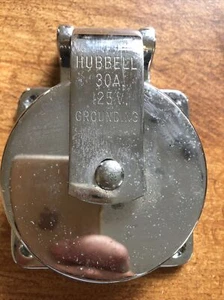 Hubbell Stainless Steel Inlet Cover - Picture 1 of 6