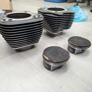 Harley Davidson M8 Cylinders And Pistons 114. 16800080, 16800075, 21900048 - Picture 1 of 14
