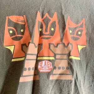 vintage Y2K 2000’s ALIEN WORKSHOP ROB DYRDEK Chess Rook long sleeve tee shirt M - Picture 1 of 7