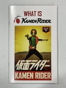 Anime Expo AX 2022 What Is Kamen Rider Promo Booklet NYCC SDCC - Picture 1 of 2