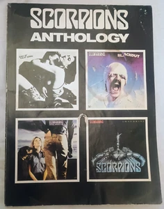 Scorpions Anthology (Sheet Music) 1985 Paperback Rock Metal - Picture 1 of 13