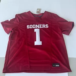 New Jumpman XXL Oklahoma Sooners jersy NWT #1 - Picture 1 of 4