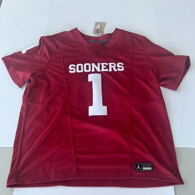 New Jumpman XXL Oklahoma Sooners jersy NWT #1 - Image 1 of 4