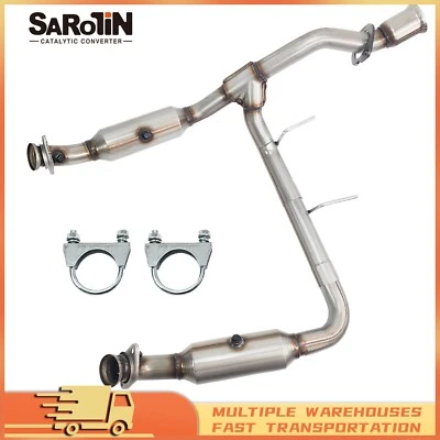 Catalytic Converter For Ford Expedition 2009-2014 5.4L Bank 1 &2 Direct Fit Foto 1 de 4