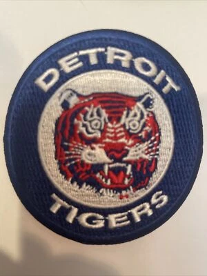 Detroit Tigers￼ vintage iron  logo patch 3” MLB - Image 1 of 2