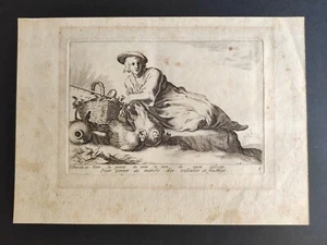 Les Paresseux 1, Bloemaert, Spirinx, Mariette II, Stampa XVII - Picture 1 of 6