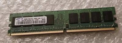 Samsung M378T3253FZ0-CD5  256MB PC2-4200 DDR2 240-pin Desktop Memory - Image 1 of 2