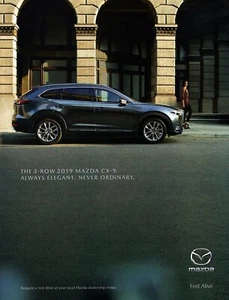 Mazda CX-9 2019 anuncio impreso en color original - Imagen 1 de 1