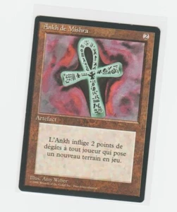 Magic the Gathering ~ MTG ~ 1x Ankh of Mishra ~ LP ~ REVISED ~ FBB ~ FRENCH - Picture 1 of 2