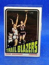 Terry Dischinger Portland Trail Blazers 1972 Topps #143.