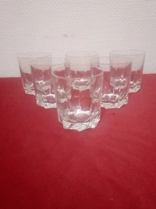 6 verres à whisky verre de Reims France - Picture 1 of 5