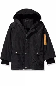 Members Only Boys Jacket Midweight Flight Satin Anorak Parka Coat 10-12 NWT - Picture 1 of 12