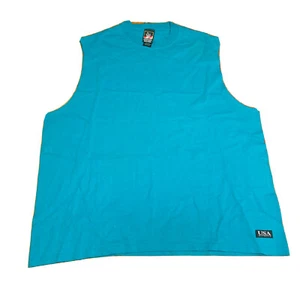 Vintage USA Olympic Tank Top Blue JCPenney XL - Picture 1 of 7