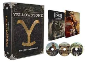 Yellowstone The Complete Series Seasons 1- 5+ 1833 1923 Part 1 (30 DISC)!* - Picture 1 of 1