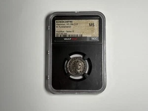 VaultBox Serie 6 Imperio Romano AD 286-310 Maximian BI Aurelianiunus NGC MS - Imagen 1 de 3