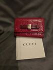 Gucci Red Leather Key Case