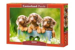 Puzzle 500 Elementów. Niedliche Dackel - Bild 1 von 1