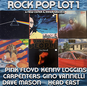 (6) Vinyl Records Lot Rock / Pop | Pink Floyd Carpenter Kenny Loggins | #1