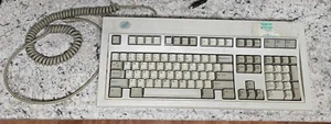 Retro IBM 1391401 Model M Buckling Spring Clicky keyboard & PS/2 Cable 1392090 - Picture 1 of 8