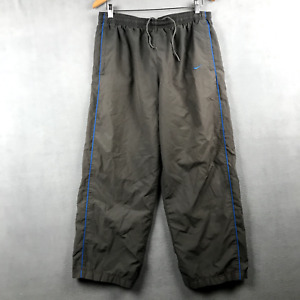 Vintage Nike Pants Mens L Gray Blue Baggy Wide Leg Paratrooper Hip Hop 90s Y2K