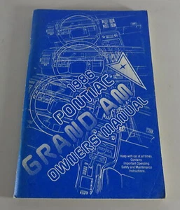 Owner ´S Manual/Manual Pontiac Grand Am Stand 1986 - Imagen 1 de 2