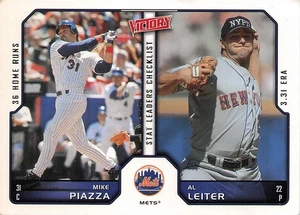 Mike Piazza/Al Leiter 2002 Upper Deck Victory #414 - Imagen 1 de 2