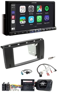 Alpine 2DIN DAB USB Lenkrad Bluetooth Autoradio für Mercedes SLK 08-11 R171 - Bild 1 von 12