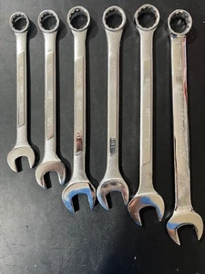 Lotto 6 Chiavi Assortite "Usate" Ace & Ace Prof. Cromo Vanadio - Foto 1 di 8