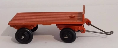 Dinky Toys Trailer with Cast-In Hook & Wire Drawbar 25g c.1947-48 - Image 1 of 4