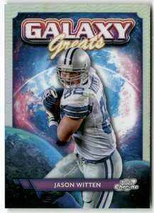 2024 Topps Chrome Cosmic NFL No. GG-16 Jason Witten Galaxy Greats Refractor - Bild 1 von 2