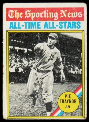 Topps Pie Traynor 343 Pittsburgh Pirates 1976 Foto 1 de 2