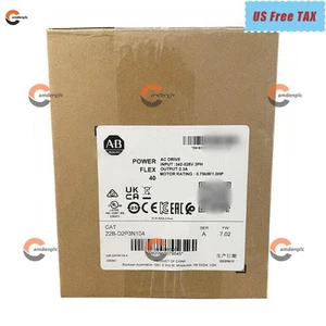 Allen-Bradley 22B-D2P3N104 PowerFlex 40 0,75 kW 1 HP AC Drive AB envío rápido. - Imagen 1 de 5