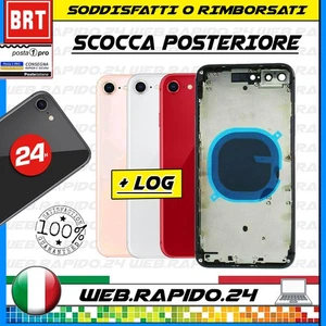 BACK COVER SCOCCA POSTERIORE VETRO+FRAME COMPLETA PER APPLE IPHONE 8 8G TELAIO - Foto 1 di 1
