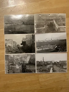 Lote 1943 Alemania Foto Militar Guerra Segunda Guerra Mundial Identificada Aerotransportada 82ª Ruinas de Pompeya - Imagen 1 de 13