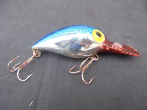 Storm Pre-Rapala Magnum Wiggle Wart Blue Scale/Red Lip w/Box AV133 Deep Diver - Picture 1 of 8