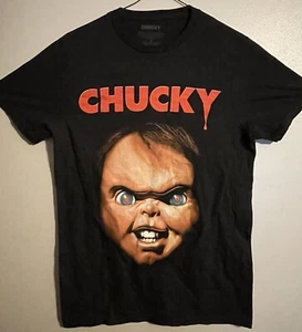 Chucky Childs Play T-Shirt Small New with Tag Black Halloween Horror - Picture 1 of 3