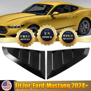 Para Ford Mustang S650 Dark Horse GT 2024+ Ventana Trasera C Pilar Persiana Cubiertas 2 Piezas - Imagen 1 de 12