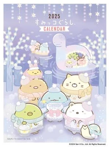 2025 Sumikko Gurashi Tischkalender ab Januar 2025 Japan - Bild 1 von 4