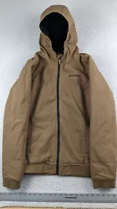 Columbia Jacket Hooded Full Zip Heavy Youth XL Pockets (Men's Small Slim) - Picture 1 of 8