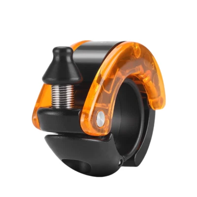 Campana de bicicleta oculta WEST BIKING Campana de manillar de bicicleta de aluminio 22,2 mm 100 dB negra Foto 1 de 4