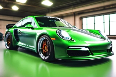 Diamond Painting Kits Street Sports Car,5D Full Drill Diamond Art Canvas Paintin - Image 1 of 4