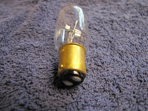 New Replacement Light Bulb for Vintage WESTCLOX MOONBEAM Alarm Clock 25W 120V Cover