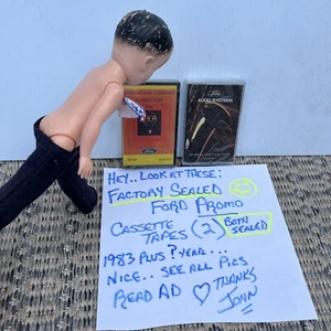 2 FORD MOTOR STEREO 80s Cassette Tape Mix EURYTHMICS HALL & OATES Both Sealed - Picture 1 of 14