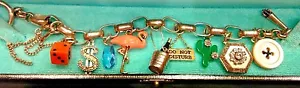 SUPER RARE JUICY COUTURE PREFIXED CHARM BRACELET - Picture 1 of 3