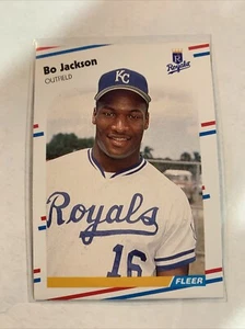 BO JACKSON 1988 FLEER #260 ROYALS - Picture 1 of 2