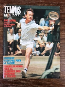 Revue TENNIS DE FRANCE No 216 Avril 1971 avec son dépliant central - Picture 1 of 2