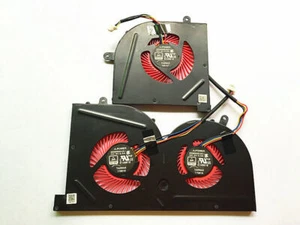 Genuine New MSI GS63 GS63VR GS73 GS73VR CPU + GPU Cooling FAN - Picture 1 of 4