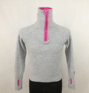ULVANG WOMENS WOOL STRETCH JUMPER  GREYY THERMO SKI size XS - Picture 1 of 11