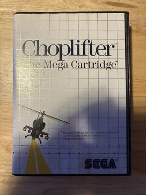 Choplifter Sega Master System CIB - Image 1 of 3
